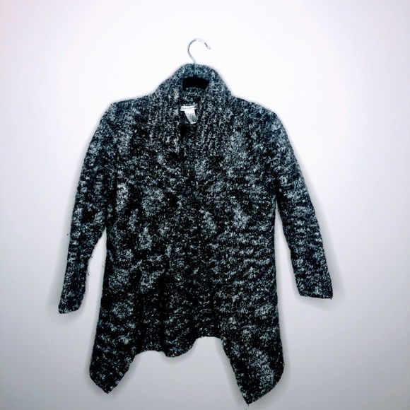 Laura Ashley Sweaters - 💍 Laura Ashley Gray Wool Oversize Cardigan Medium